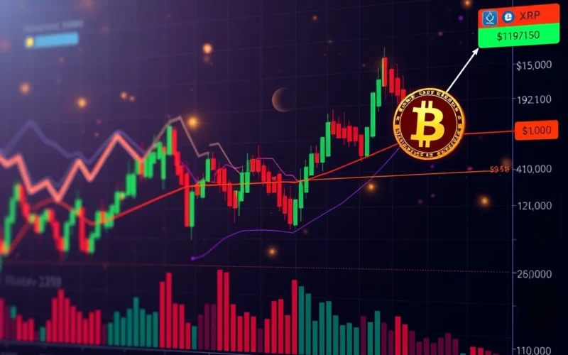 XRP and Bitcoin price chart highlighting critical resistance levels and altcoin volume surge