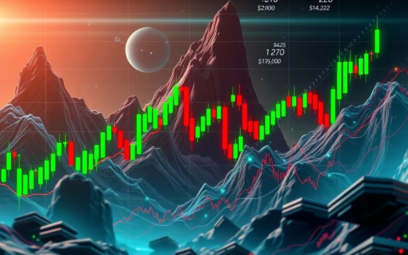 A visual depicting the intense Bitcoin price battle between the $122,000 resistance and $116,000 support levels.