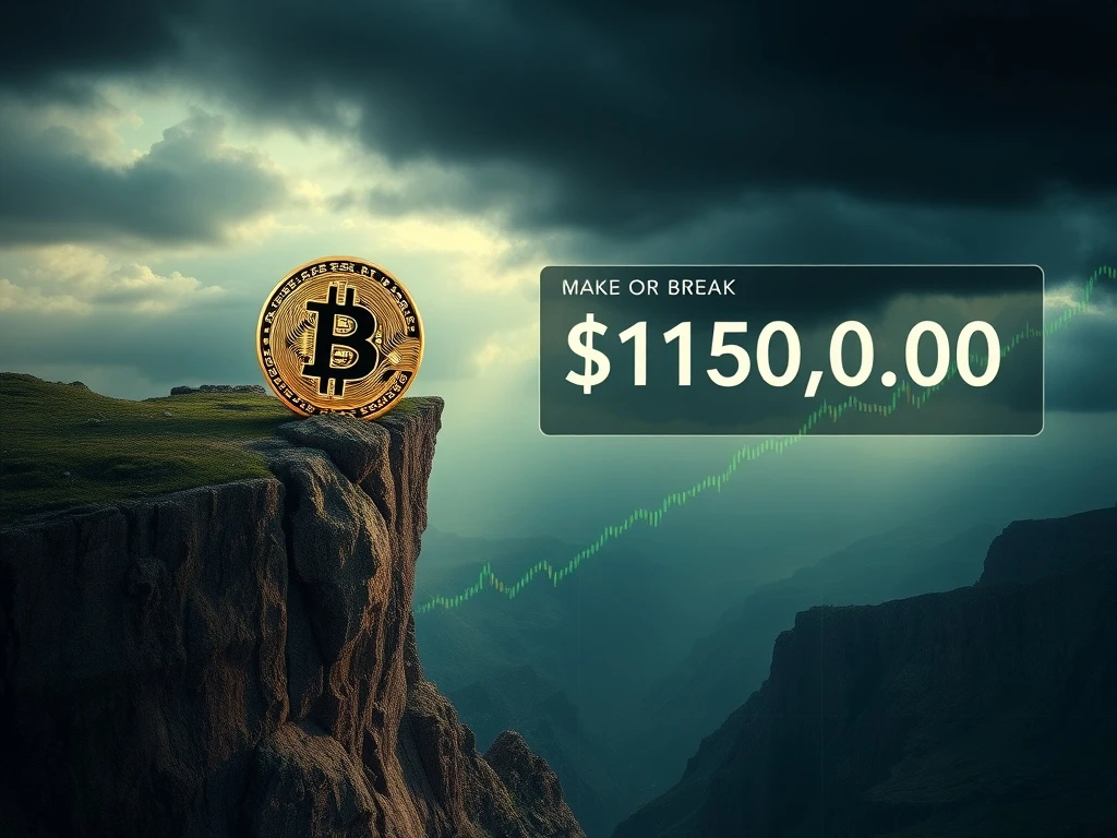 Bitcoin Price: Urgent Warning as BTC Nears Critical $110K Support