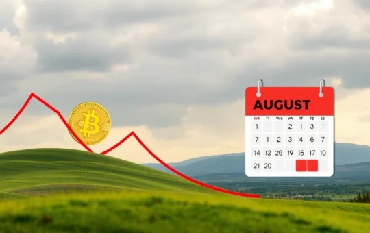 Bitcoin Price: Crucial $110K Support as BTC Enters Turbulent August Dip