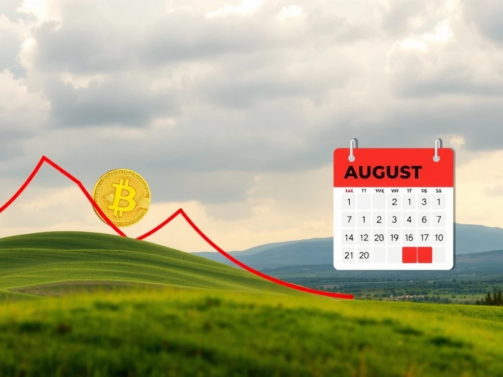 Bitcoin Price: Crucial $110K Support as BTC Enters Turbulent August Dip