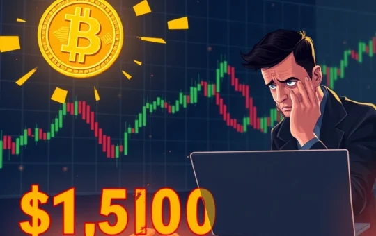 Bitcoin price crashes below $115,000 amid bearish market trends