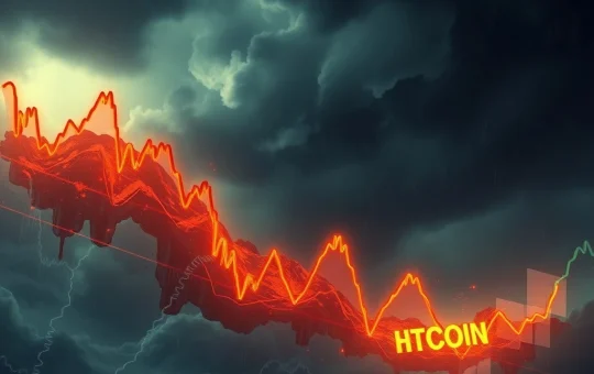 Bitcoin price crashing amid market uncertainty and regulatory fears