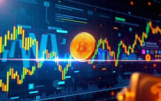 Bitcoin price chart showing consolidation amid institutional buying activity