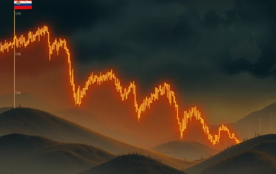 Chart showing Bitcoin price dropping amidst geopolitical conflict, highlighting a critical $115,000 support test for Bitcoin price.