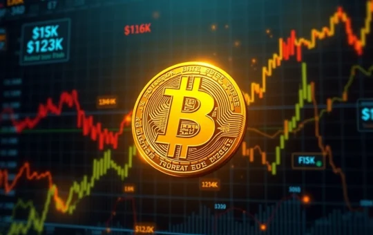 A visual representation of Bitcoin's price chart showing a recent surge and key resistance levels, illustrating market dynamics.