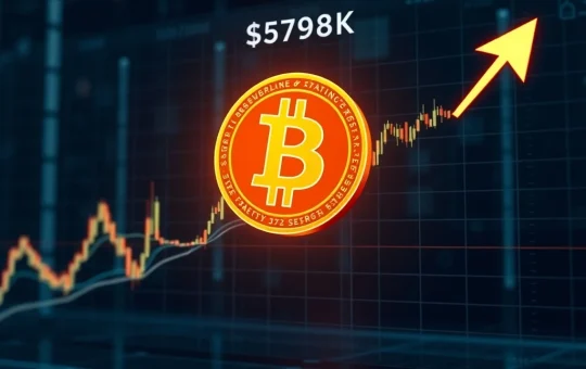 Chart showing Bitcoin price holding strong at $98K support, signaling potential for an explosive rally.