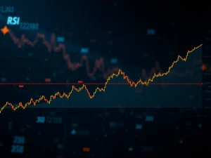 A Bitcoin price chart showing a dramatic dip followed by a subtle rebound, illustrating potential recovery after a significant sell-off.
