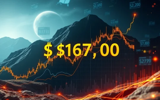 Chart showing Bitcoin price stabilizing above $117,000, indicating strong Bitcoin support from buyer accumulation.