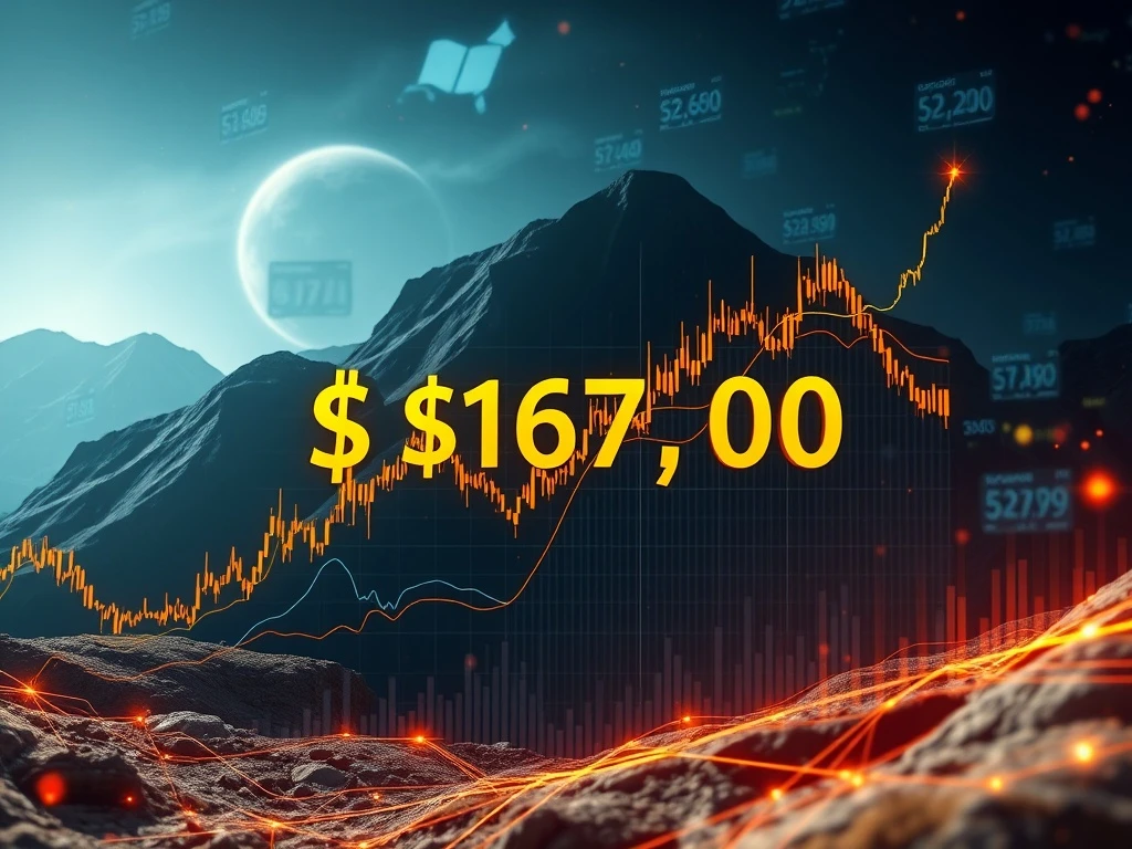 Chart showing Bitcoin price stabilizing above $117,000, indicating strong Bitcoin support from buyer accumulation.
