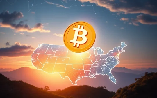 Visualizing the monumental Bitcoin price surge driven by the US National Bitcoin Reserve and pro-crypto policies, symbolizing new era of digital finance.