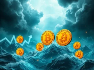 Bitcoin market consolidation with strategic entry points amid economic turbulence