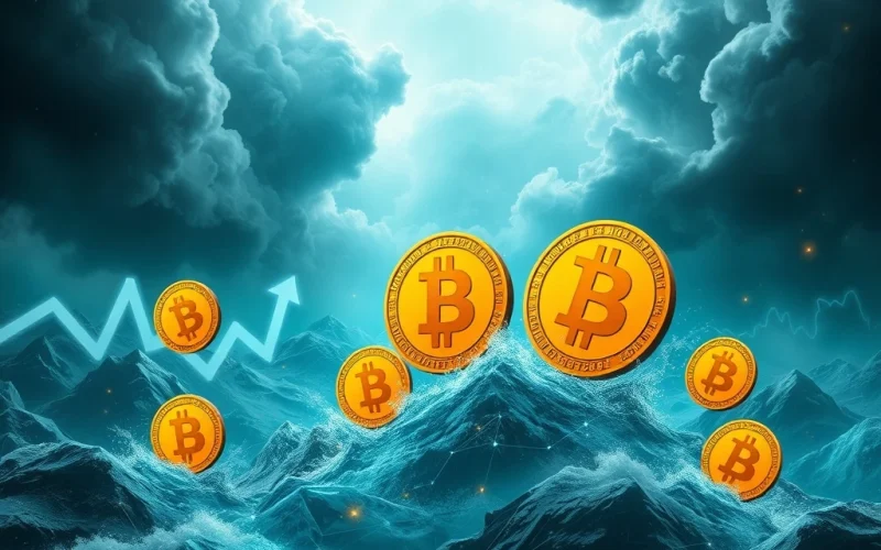 Bitcoin market consolidation with strategic entry points amid economic turbulence