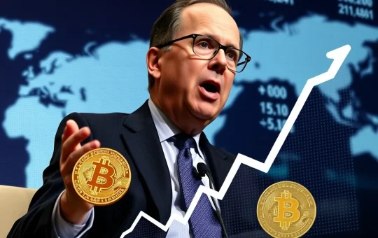 BlackRock CEO Larry Fink discusses crucial interest rate cuts, impacting Bitcoin and the crypto market.