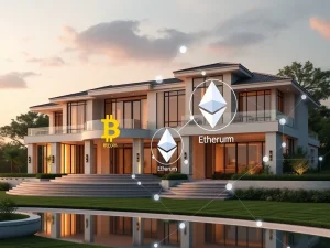 Christie's new crypto division enabling Bitcoin real estate purchases for luxury properties.