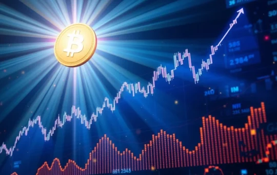 A visual representation of Bitcoin's RSI soaring, indicating a strong bull phase based on PlanB's forecast for crypto market analysis.