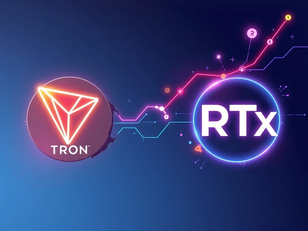 Investors making a strategic crypto market shift from TRX investment to RTX crypto, symbolizing evolving preferences.