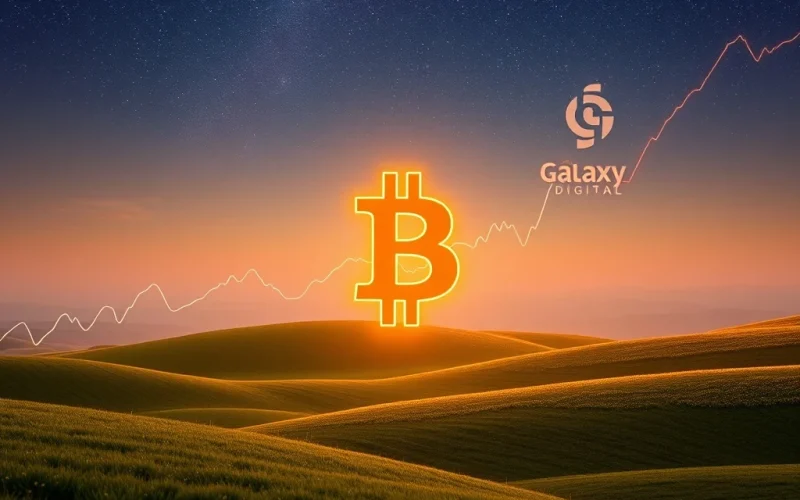 A large, digital Bitcoin symbol with charts showing a brief dip followed by swift recovery, representing the monumental Satoshi-era Bitcoin sale and market resilience.