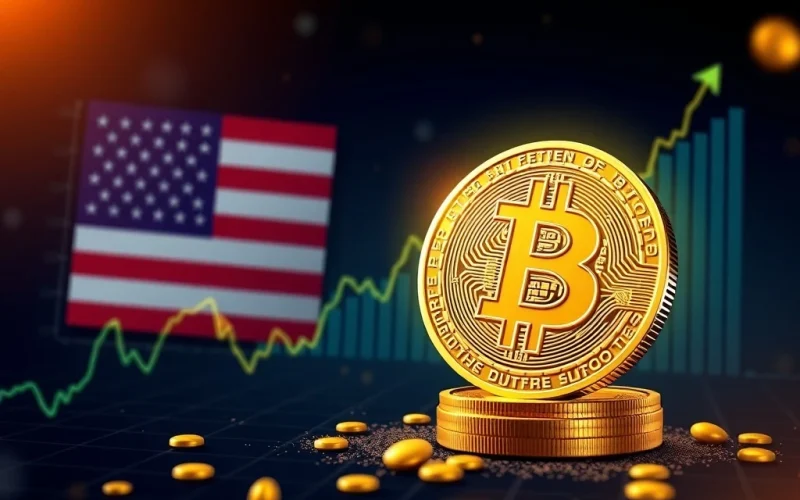 Bitcoin price stagnation amid U.S. GDP growth