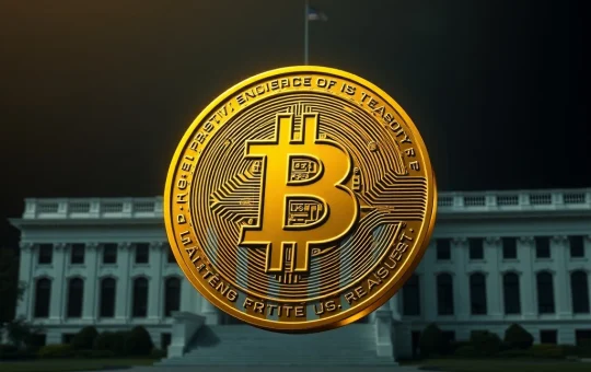 Bitcoin as a digital store of value compared to gold by the U.S. Treasury