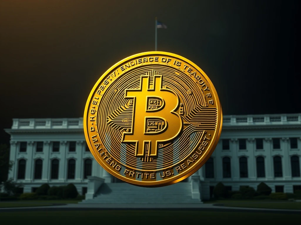 Bitcoin as a digital store of value compared to gold by the U.S. Treasury