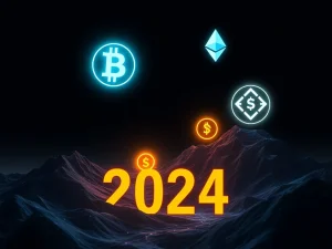 Bitcoin and other top cryptocurrencies showing growth potential for 2024