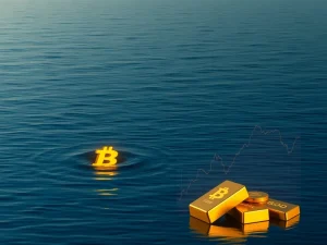 Bitcoin volatility reaching historic lows, illustrating a crucial crypto market shift across various asset classes.