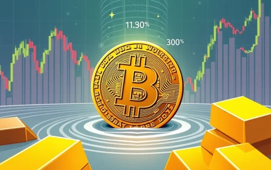 Bitcoin volatility reaching historic lows, illustrating a crucial crypto market shift across various asset classes.