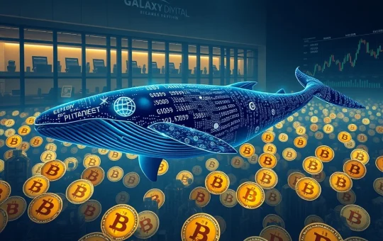 An unprecedented Bitcoin whale sale of 80,000 BTC facilitated by Galaxy Digital, showcasing crypto market stability.