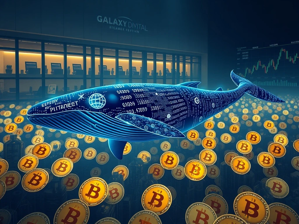 An unprecedented Bitcoin whale sale of 80,000 BTC facilitated by Galaxy Digital, showcasing crypto market stability.