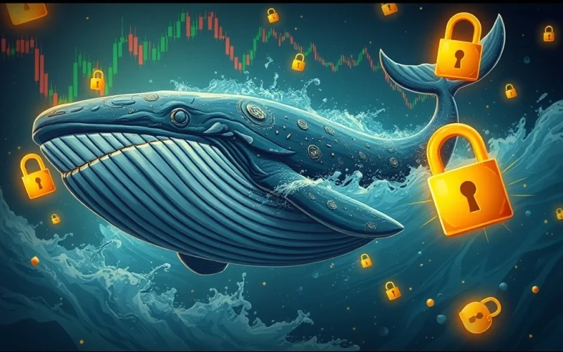 Bitcoin whale transfer causing market volatility and security concerns
