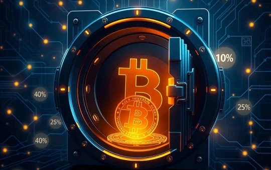 Bitcoin yield vault showing secure institutional crypto investments with Solv Protocol