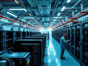 Bitmain's new U.S. Bitcoin mining factory in Texas with advanced ASIC production