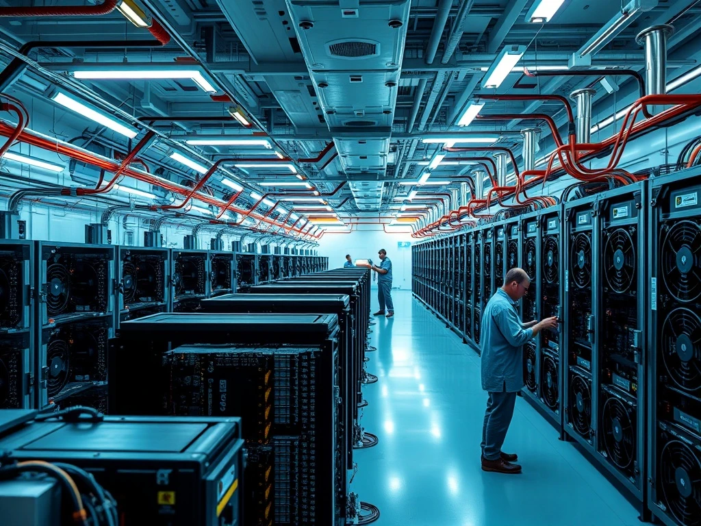 Bitmain's new U.S. Bitcoin mining factory in Texas with advanced ASIC production