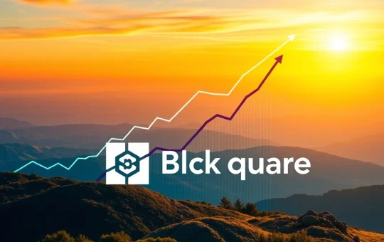 A chart showing Block's monumental S&P 500 entry, highlighting its impact on Bitcoin exposure.
