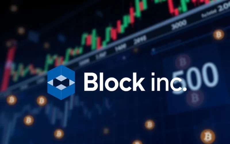 Block Inc.'s pivotal entry into the S&P 500, highlighting its Bitcoin ambitions and market challenges.