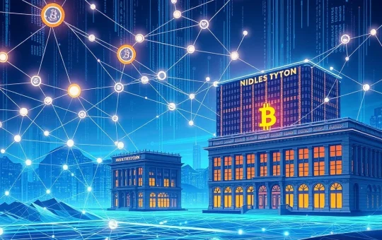 Visualizing the future of blockchain advancements with secure zero-knowledge tech and robust stablecoin integration.