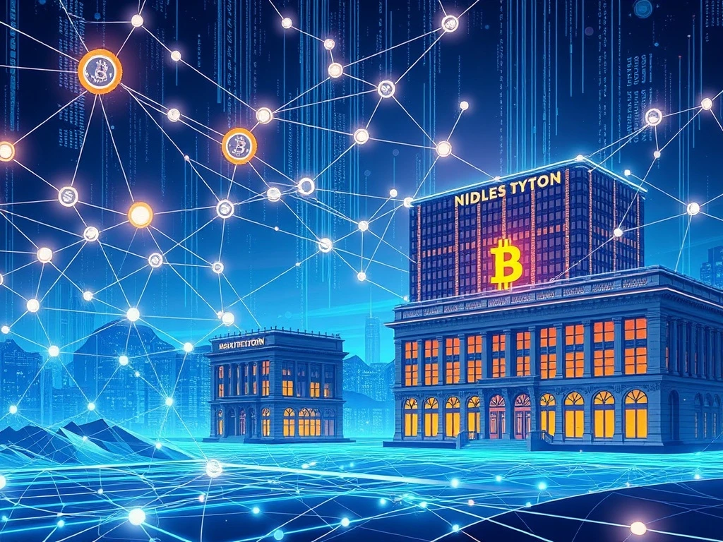Visualizing the future of blockchain advancements with secure zero-knowledge tech and robust stablecoin integration.