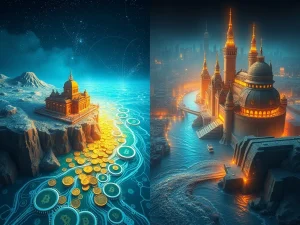 BlockDAG's significant infrastructure growth and crypto presale gains contrasting with Bitcoin Hyper's fleeting hype.