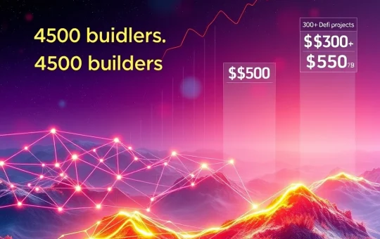 BlockDAG's vibrant ecosystem with 4,500 builders powering numerous DeFi projects, showcasing its significant growth and return potential.