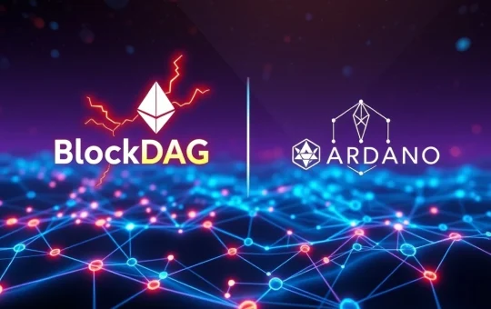 BlockDAG's new testnet launching with Ethereum EVM and MetaMask integration, highlighting its rapid blockchain development.