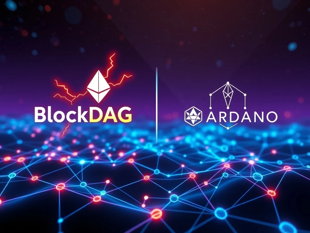 BlockDAG's new testnet launching with Ethereum EVM and MetaMask integration, highlighting its rapid blockchain development.