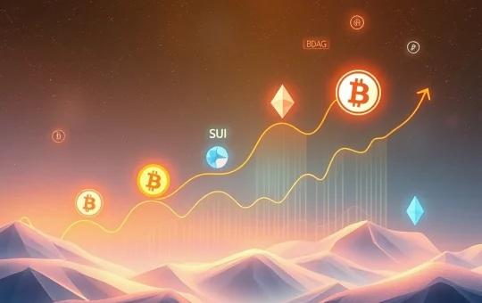 Dynamic charts showing BlockDAG and other mid-cap crypto assets surging, illustrating the significant growth and high return potential in the current market.