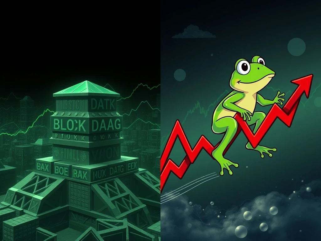 BlockDAG's strong fundamentals and impressive growth contrasted with Neo Pepe's meme-driven hype, illustrating sound crypto investment.