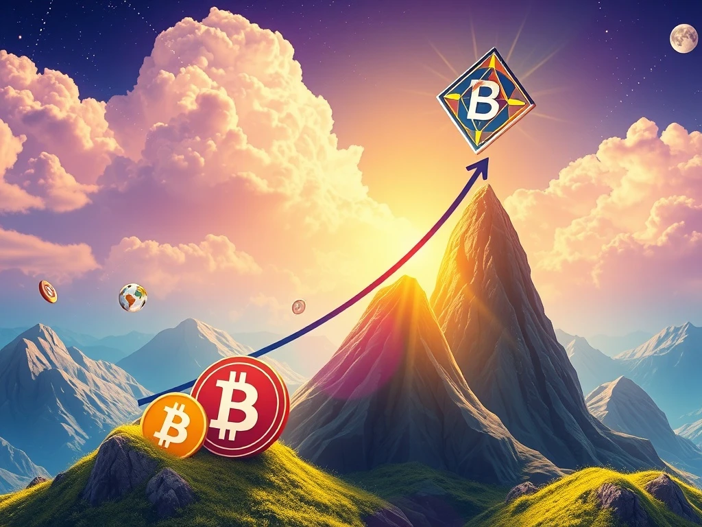 BlockDAG's projected 3,025% crypto ROI stands out, symbolizing its strong presale growth against competitors like PENGU, WLD, and BNB.