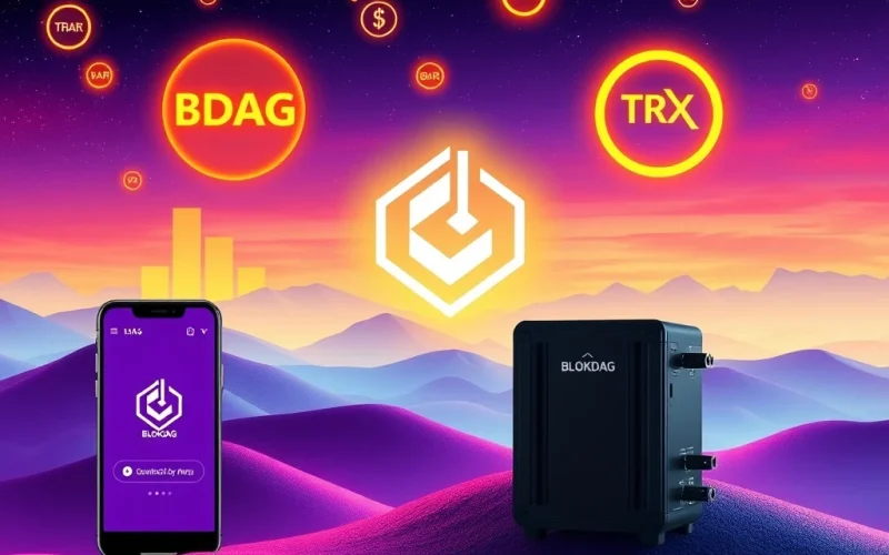BlockDAG's impressive presale and miner demo fueling market excitement and 3,025% return potential.