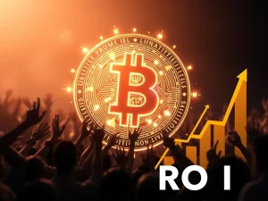 BlockDAG presale coin with glowing DAG structure symbolizing high ROI potential