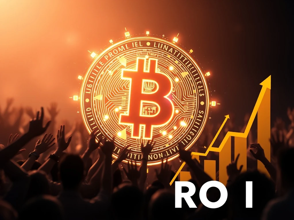 BlockDAG presale coin with glowing DAG structure symbolizing high ROI potential