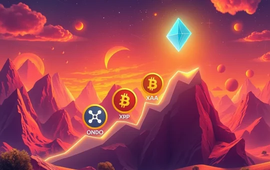 A chart illustrating BlockDAG Presale's significant growth compared to XRP, highlighting key Crypto Market Trends and potential Altcoin Investment opportunities.