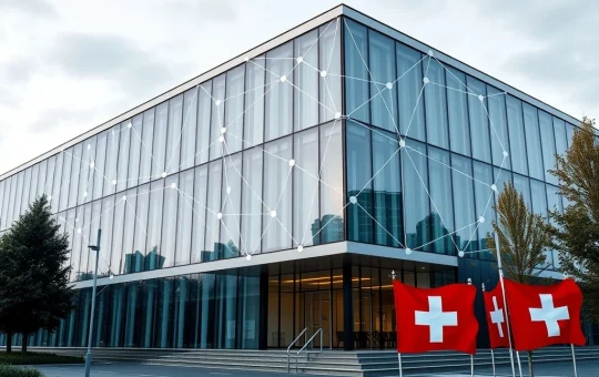 A visual representation of Blockstream's strategic expansion, highlighting the new Swiss Bitcoin hub and its robust infrastructure.